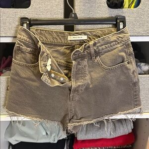 PacSun Women's Brown Jean Shorts